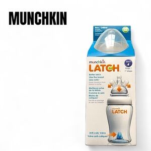 007 Munchkin Latch Anti-Colic Baby Bottle - 240ml